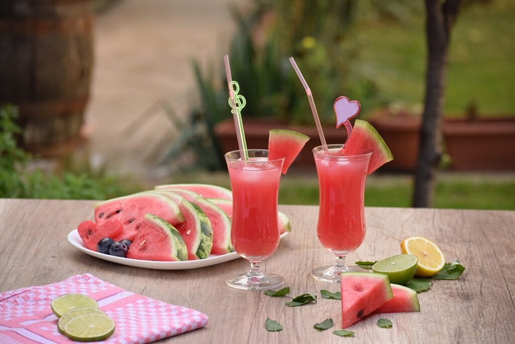 Learn how to make delicious and refreshing watermelon juice with this easy recipe. Just a few simple ingredients like fresh watermelon, lime juice, and optional honey come together to create a perfect summer beverage. Serve it chilled with mint leaves for a delightful twist. Enjoy the taste of summer in every sip