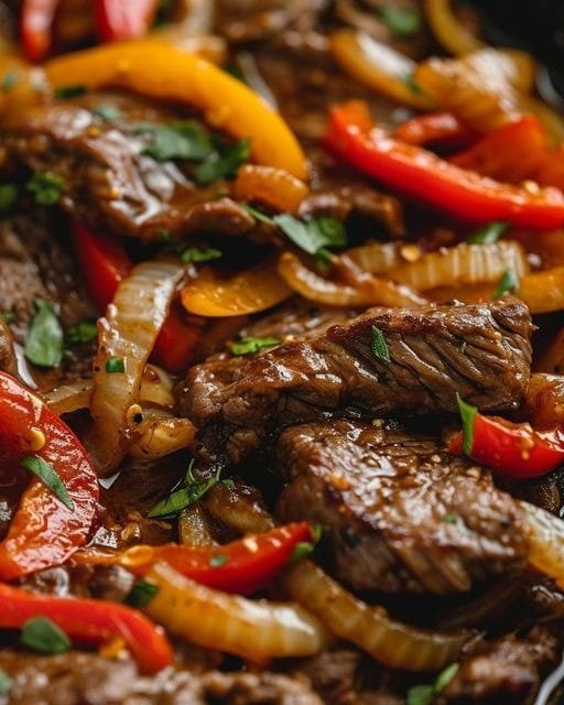 Pepper Steak Delight: A Cozy Family Favorite, Perfectly Slow-Cooked