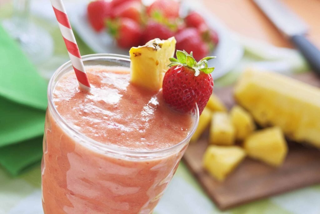 Strawberry-Pineapple Smoothie